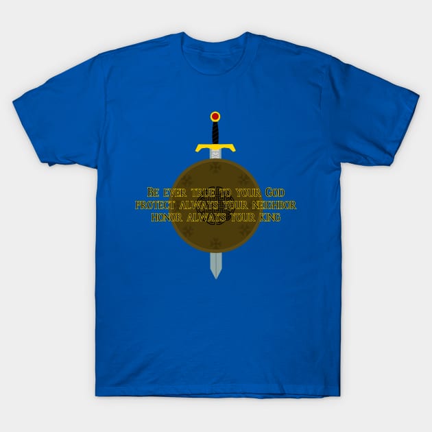 King Arthur's Creed T-Shirt by The Great Stories